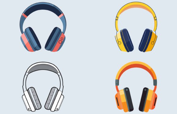 Download Headphones Wireless Vector Isolated - Premium Resources