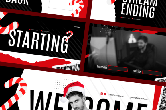 Download Christmas Esports Stream Overlay - Stream Collection